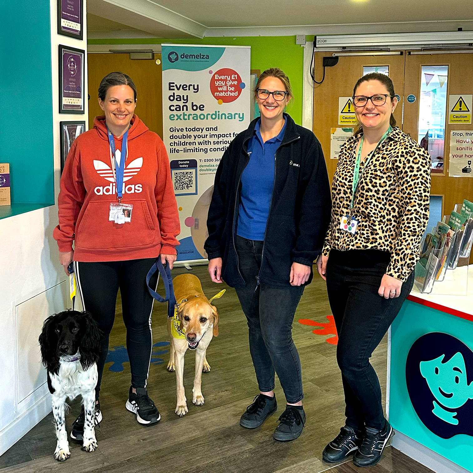 Therapy Dog Visit 1