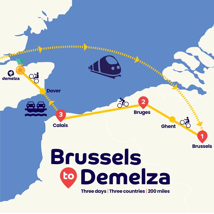 Brussels To Demelza Map Social V4